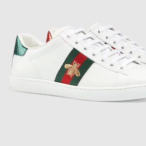 Women's Gucci Ace sneaker with bee - AUTHENTIC